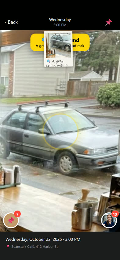 Zooming into a photo
